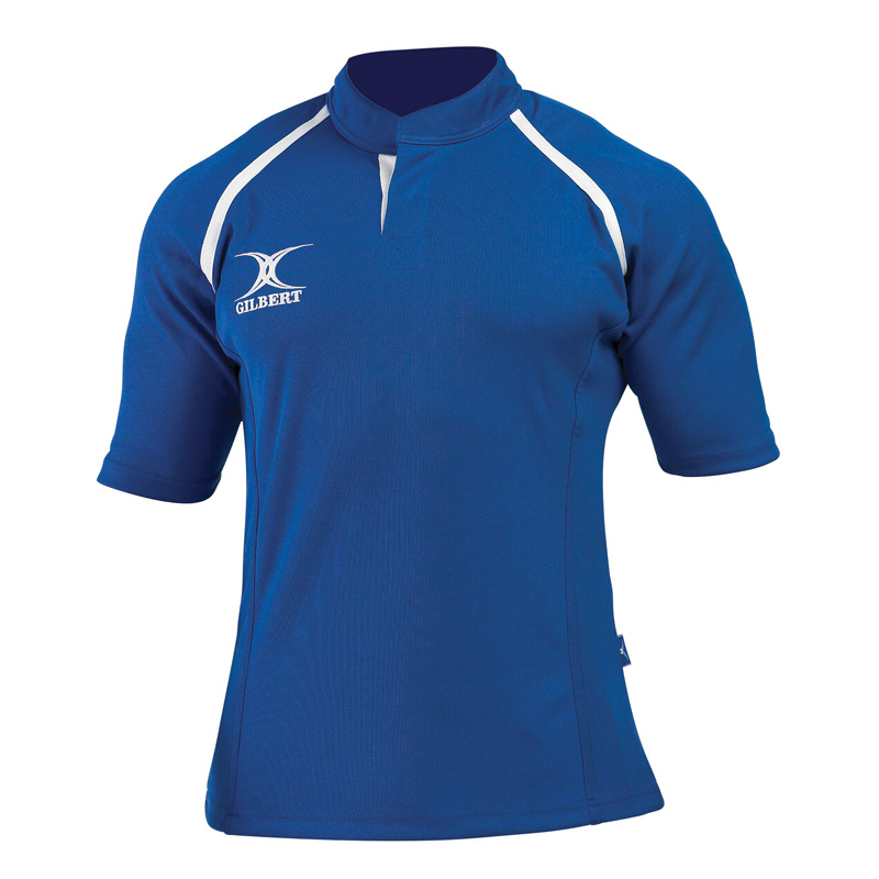 Gilbert Xact Match Rugby Shirt Plain